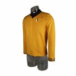 Trekcosplay Discovery Captain Christopher Pike Jacket Starfleet Command Gold Uniform 10