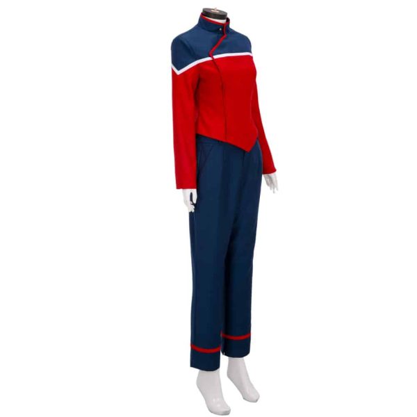 Lower Decks Ensign Mariner Red Uniform Command Standard Red Uniform Female 7