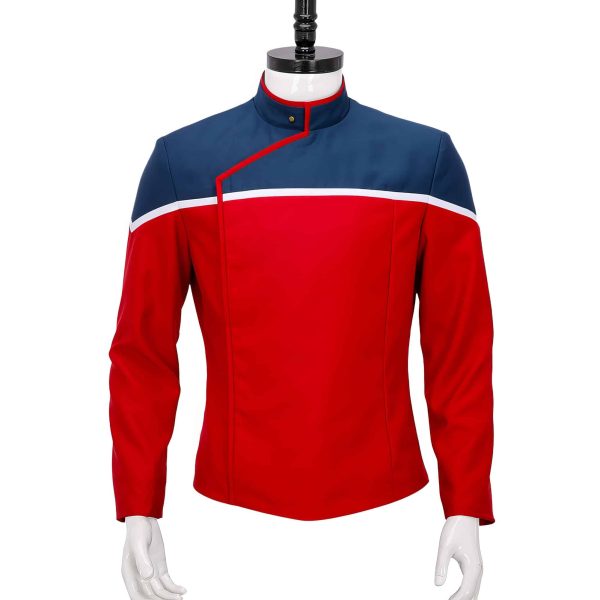 Trekcosplay Ensign Brad Boimler Command Standard Red Uniform Male 6