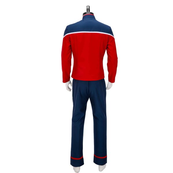 Trekcosplay Ensign Brad Boimler Command Standard Red Uniform Male 8