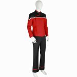 Trekcosplay Lower Decks Brad Boimler Cosplay Red Standard Uniform Command Division 4