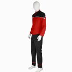 Trekcosplay Lower Decks Brad Boimler Cosplay Red Standard Uniform Command Division 6