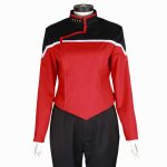 Trekcosplay Lower Decks Captain Freeman Uniform Command Red Female 3