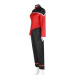 Trekcosplay Lower Decks Captain Freeman Uniform Command Red Female 6