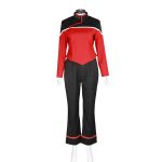 Trekcosplay Lower Decks Captain Freeman Uniform Command Red Female 7