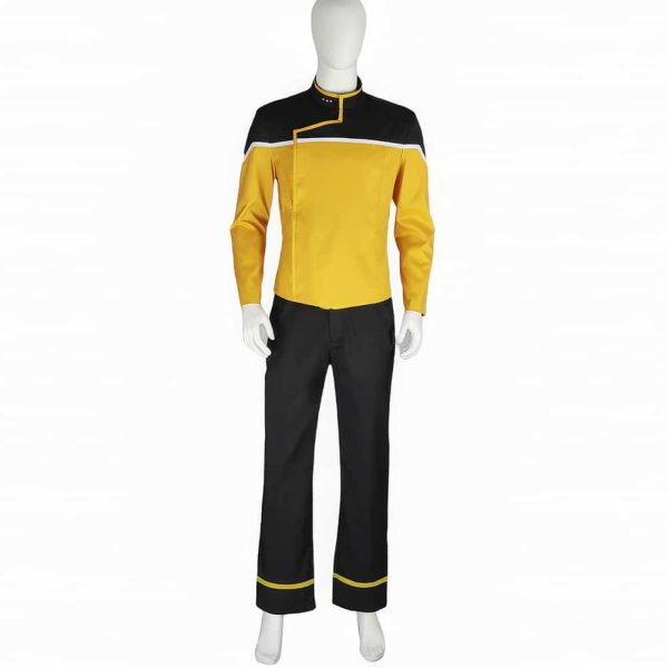 Trekcosplay Lower Decks Ensign Sam Rutherford Gold Uniform Operation Division Male 6