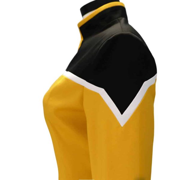 Trekcosplay Lower Decks Operations Uniform Gold Female 3