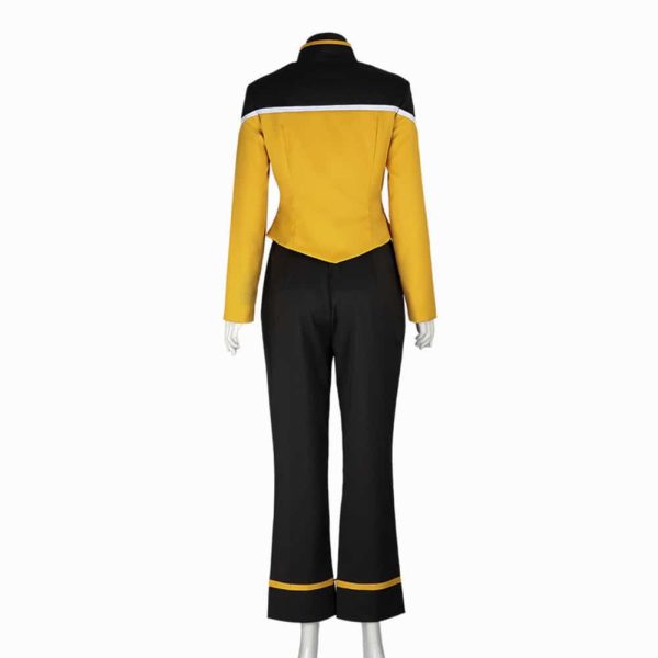 Trekcosplay Lower Decks Operations Uniform Gold Female 4