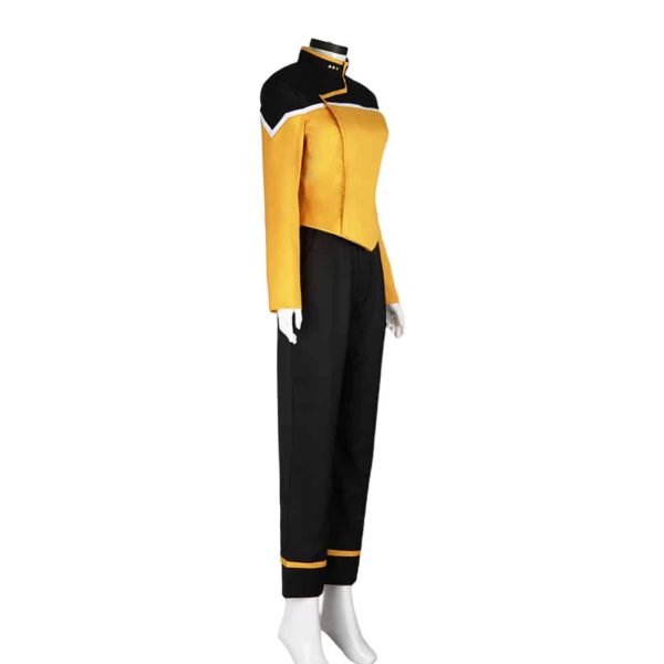 Trekcosplay Lower Decks Operations Uniform Gold Female 5