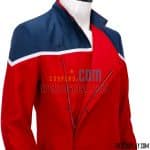 Trekcosplay Lower Decks Red Jacket Male Command Division 2