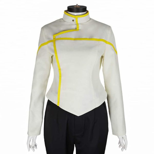 Trekcosplay Lower Decks Starfleet White Dress Uniform Female 3