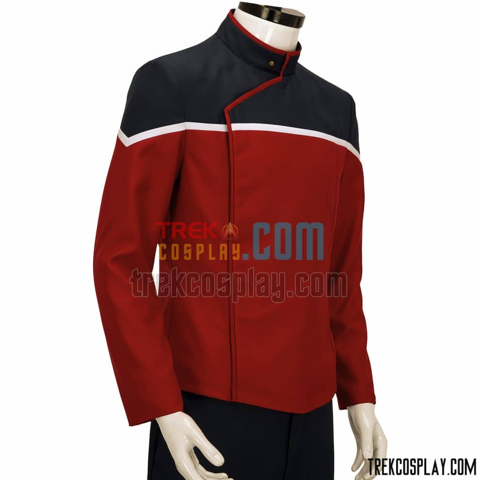 Modetrail Standard Duty Uniform Command Division Sweater Costume, Star Trek Costume S-5XL US Size, Gift For Him