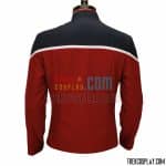 Trekcosplay Lower Decks Top Jacket Red Uniform Male 4