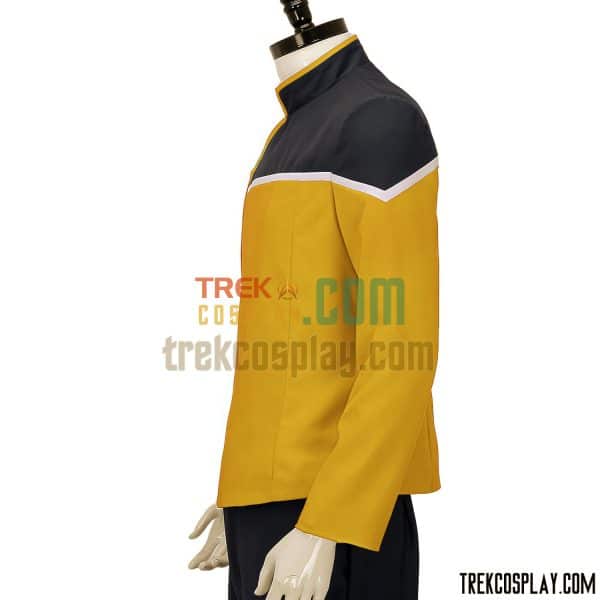 Trekcosplay Lower Decks Yellow Jacket Operations Division Gold 3