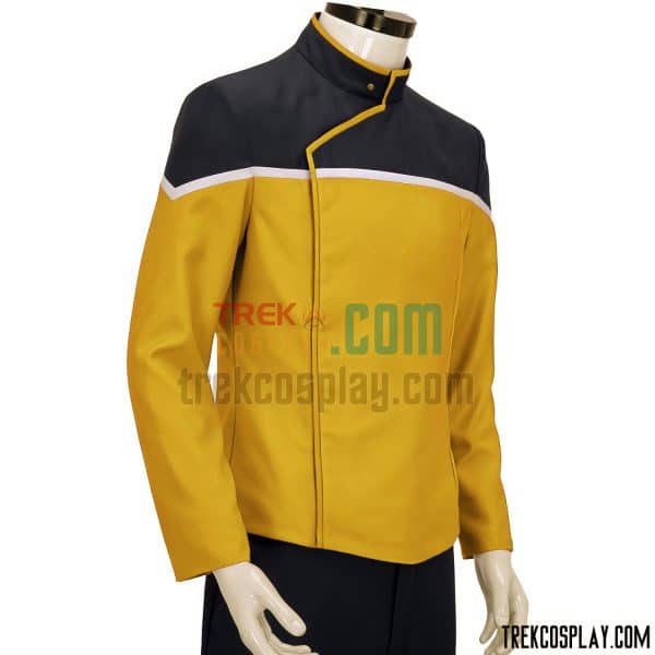 Trekcosplay Lower Decks Yellow Jacket Operations Division Gold 5