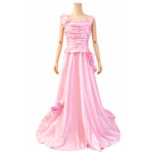 Deanna Troi Pink Wedding Dress