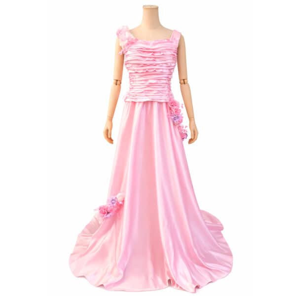 Deanna Troi Pink Wedding Dress