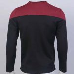 Trekcosplay Picard 2 Command Red Uniform Starfleet Top Shirt For Cosplay 4