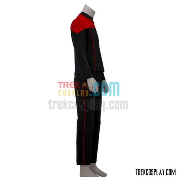 Trekcosplay Picard Captain Rios Command Red Uniform 3