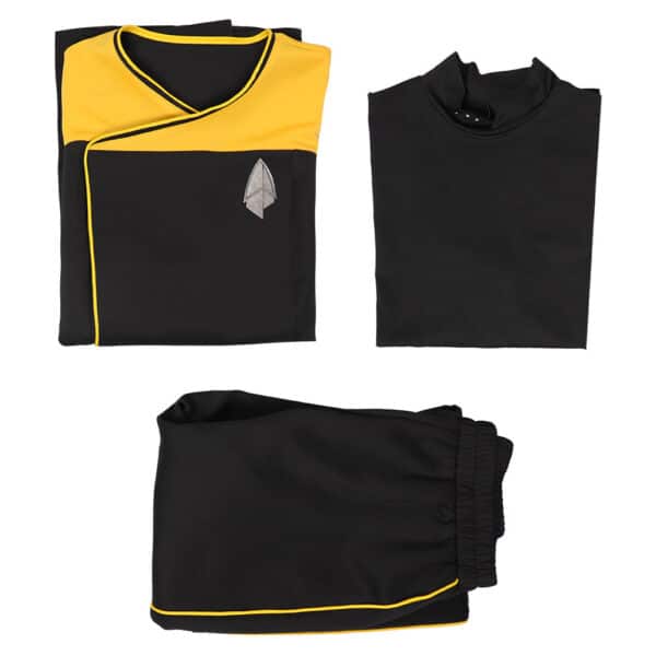 Trekcosplay Picard Commander Raffaela Musiker Operations Gold Uniform Female 2