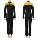 Trekcosplay Picard Commander Raffaela Musiker Operations Gold Uniform Female 4