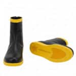 Ensign Barnes Boots | Crew Cosplay Boots (Black/Yellow)