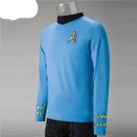 The Original Series Tos Uniform Red Shirt Cosplay Costume 9