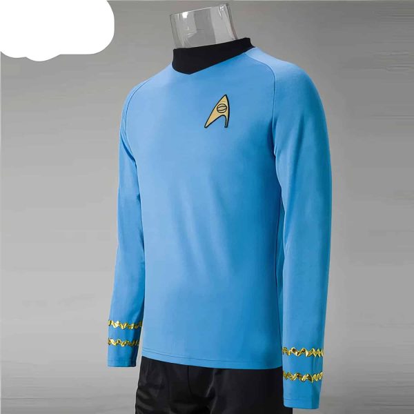 The Original Series Tos Uniform Red Shirt Cosplay Costume 9