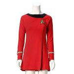 Trekcosplay Tos Female Duty Uniform Red Dress