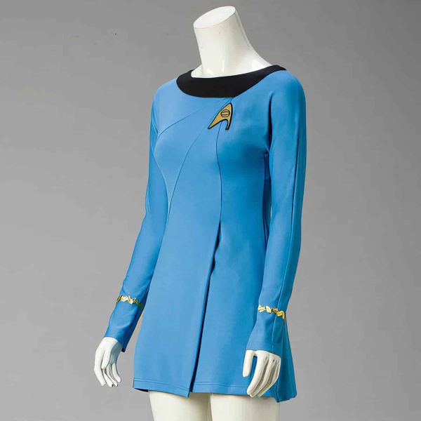 Trekcosplay Tos Female Duty Uniform Red Dress 5