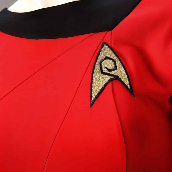 Trekcosplay Tos Female Duty Uniform Red Dress 8