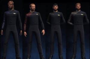 Voyager Wells Uniform Sciences 29th Century Starfleet Uniform